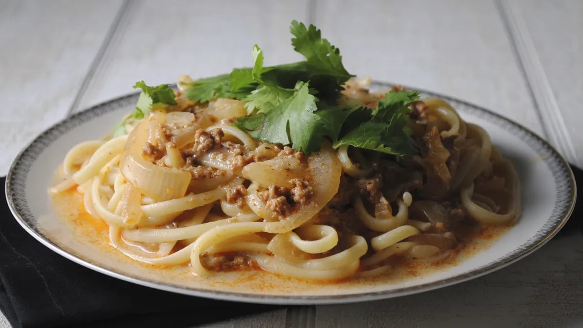 Pasta with Chorizo