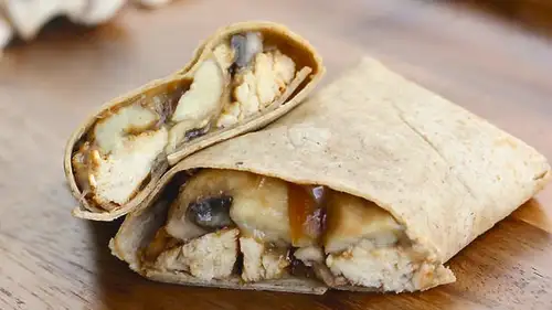 Gourmet Chicken Marsala Wrap