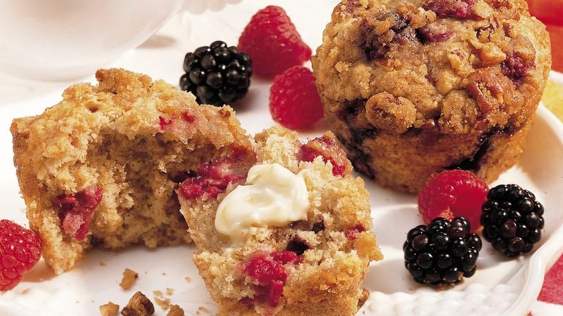 Streusel Berry Muffins