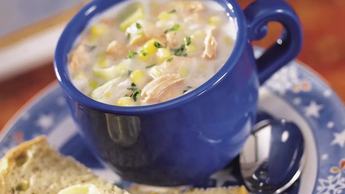 Easy Salmon Chowder