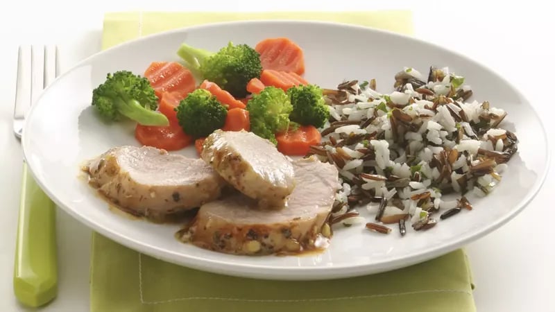 Honey Mustard Pork Tenderloin