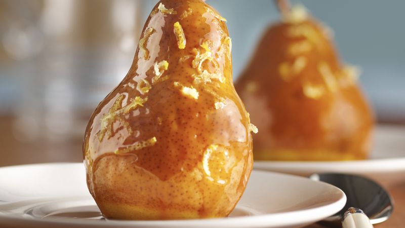 Slow-Cooker Caramel-Maple Pears