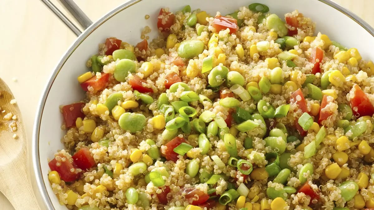 Quinoa Succotash