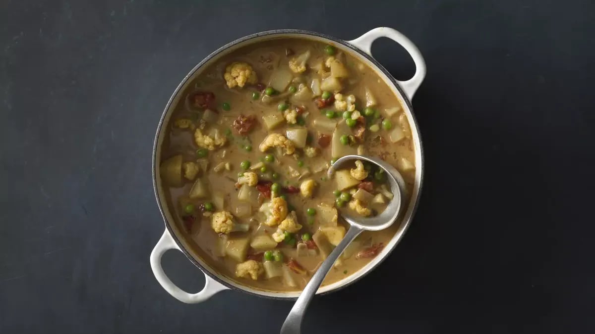 Coconut Curried Vegetable Soup