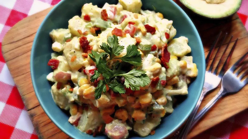 Tex-Mex Potato Salad with Avocado