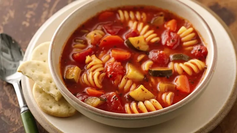 Minestrone Soup for a Crowd