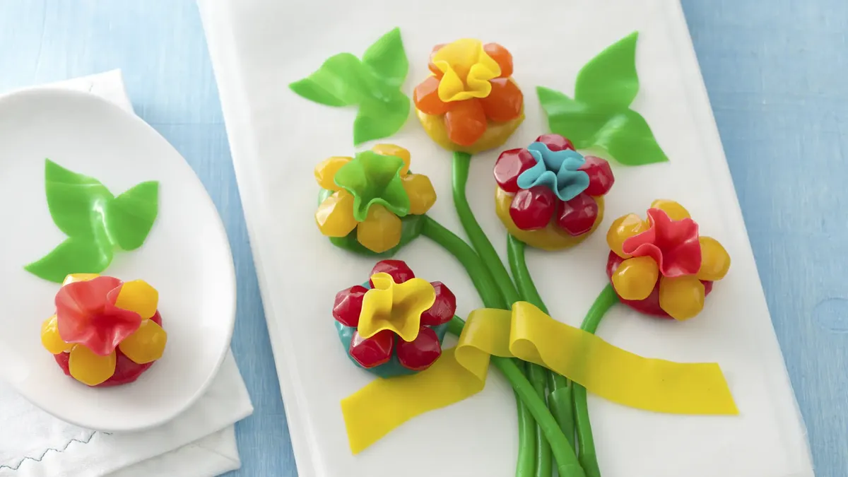 Fruity Snack Flower Bouquet