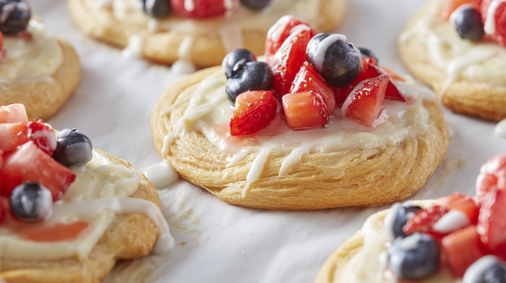 Mixed Berry Cream Cheese Danish Recipe - Pillsbury.com