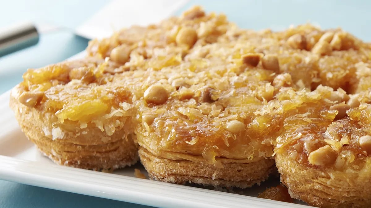 Tropical Sweet Hawaiian Sticky Biscuits