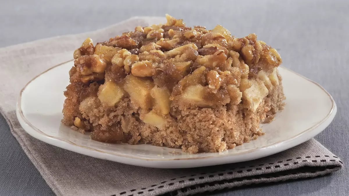 Upside-Down Apple-Spice Cake