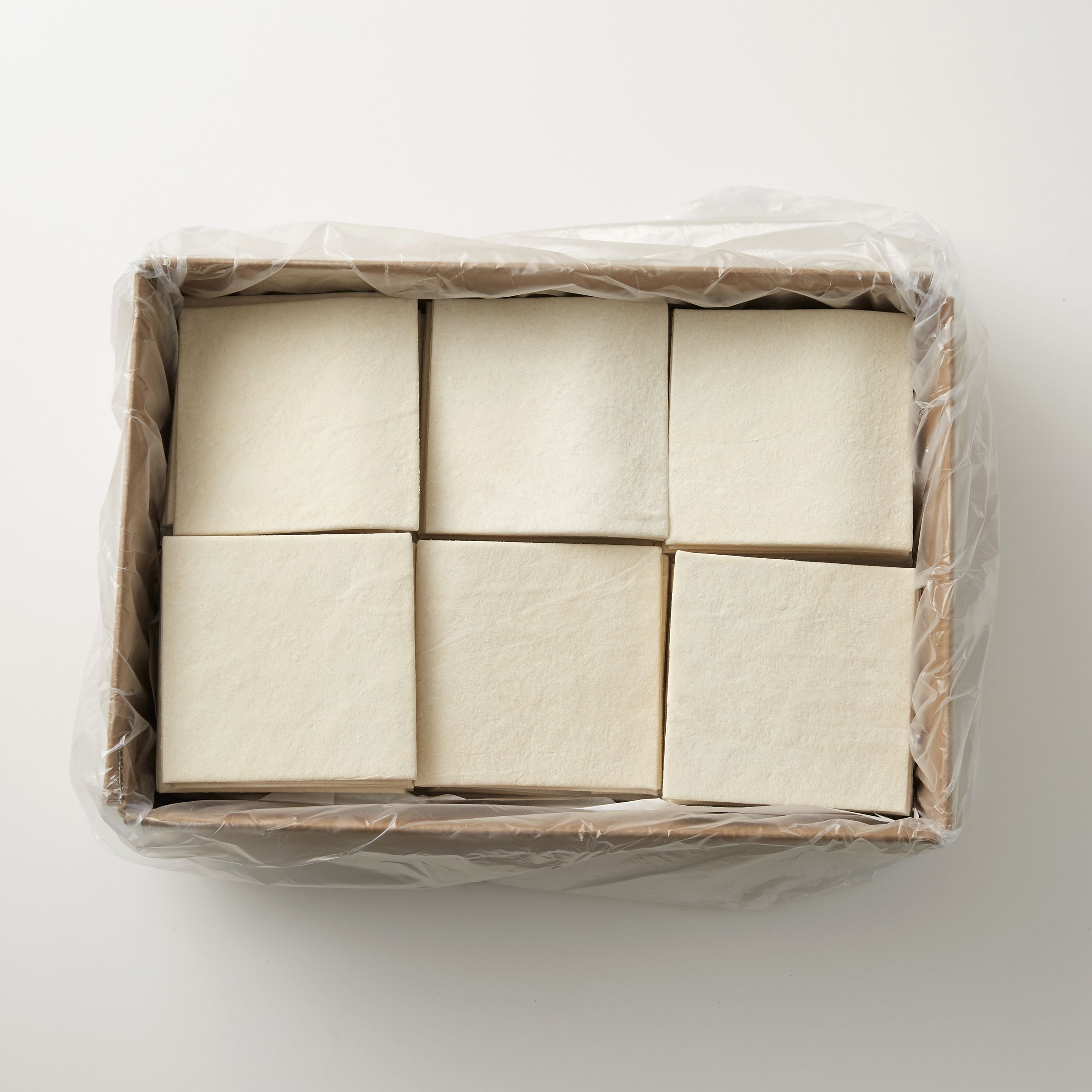  Open Case Pillsbury Frozen Puff Pastry Dough Bulk Square 5x5 in 120/2 OZ