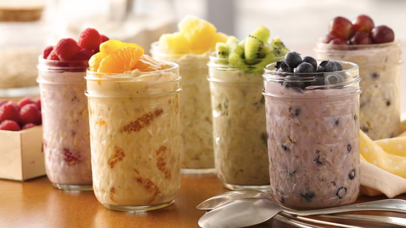 Color Your Own Overnight Oatmeal