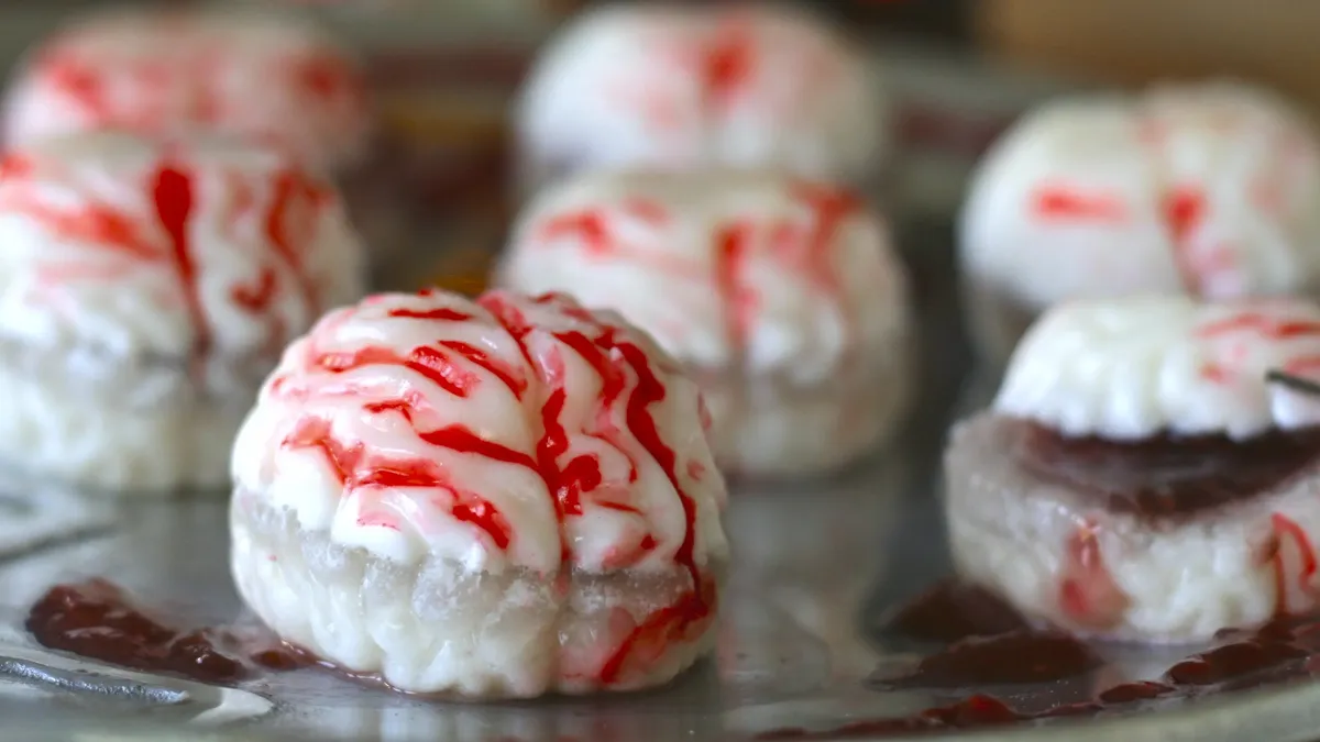 Jello Shot Brains For Halloween