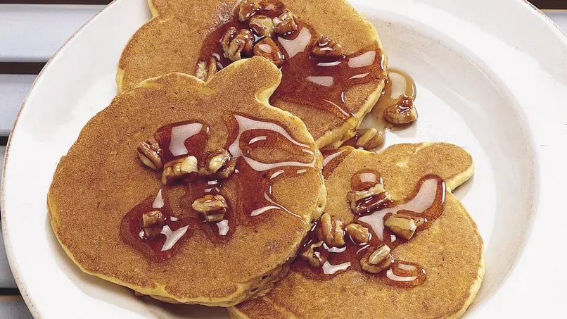 Spicy Pumpkin Pancakes