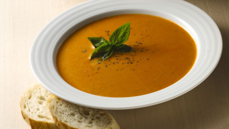 Roasted Sweet Red Pepper Soup