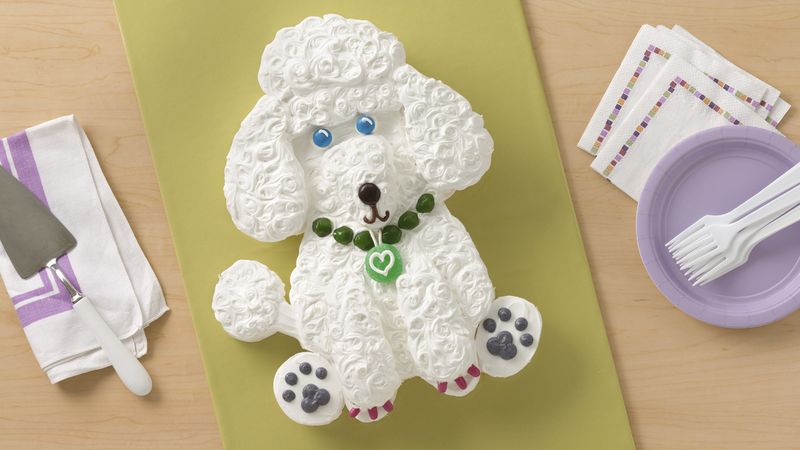 Poodle birthday cake best sale