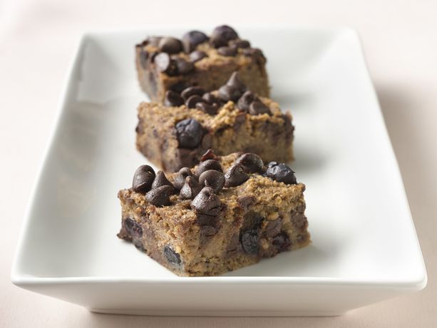 Gluten-Free Banana Blueberry Chocolate Chip Breakfast Bar