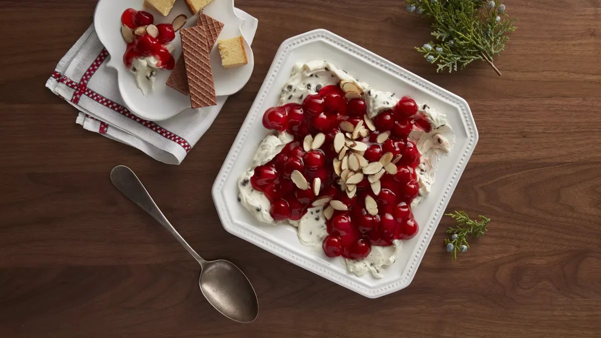 Brandied Cherry-Almond Cheesecake Dip