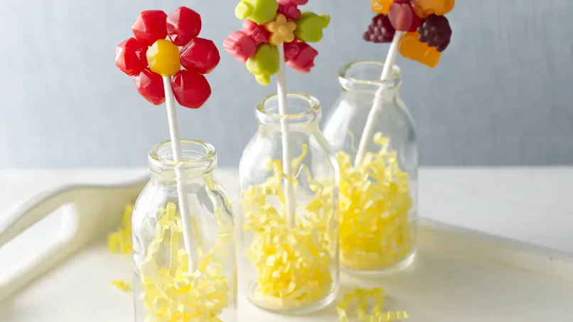 Fruit Flavored Snack Flower Pop