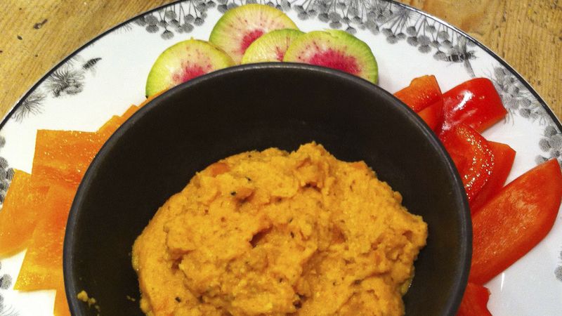 Gingered Carrot and Cashew Dip