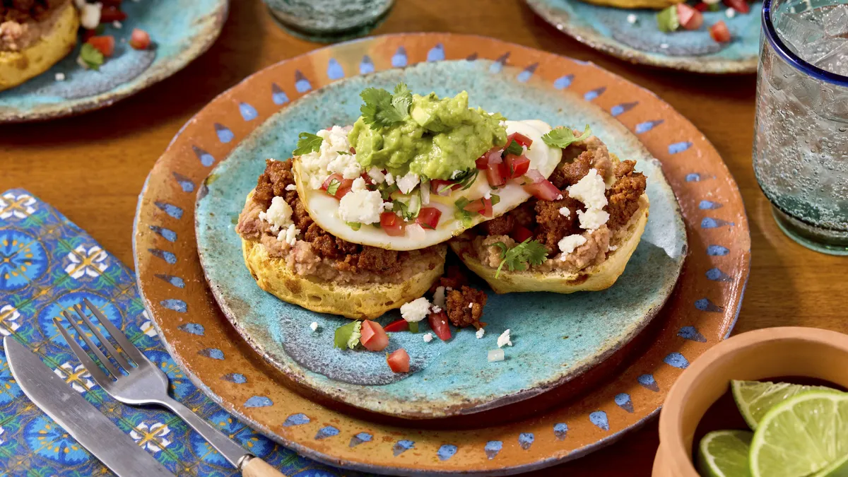 Huevos Rancheros Hot Honey Biscuits