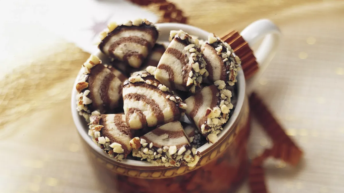 Chocolate Hazelnut Corners