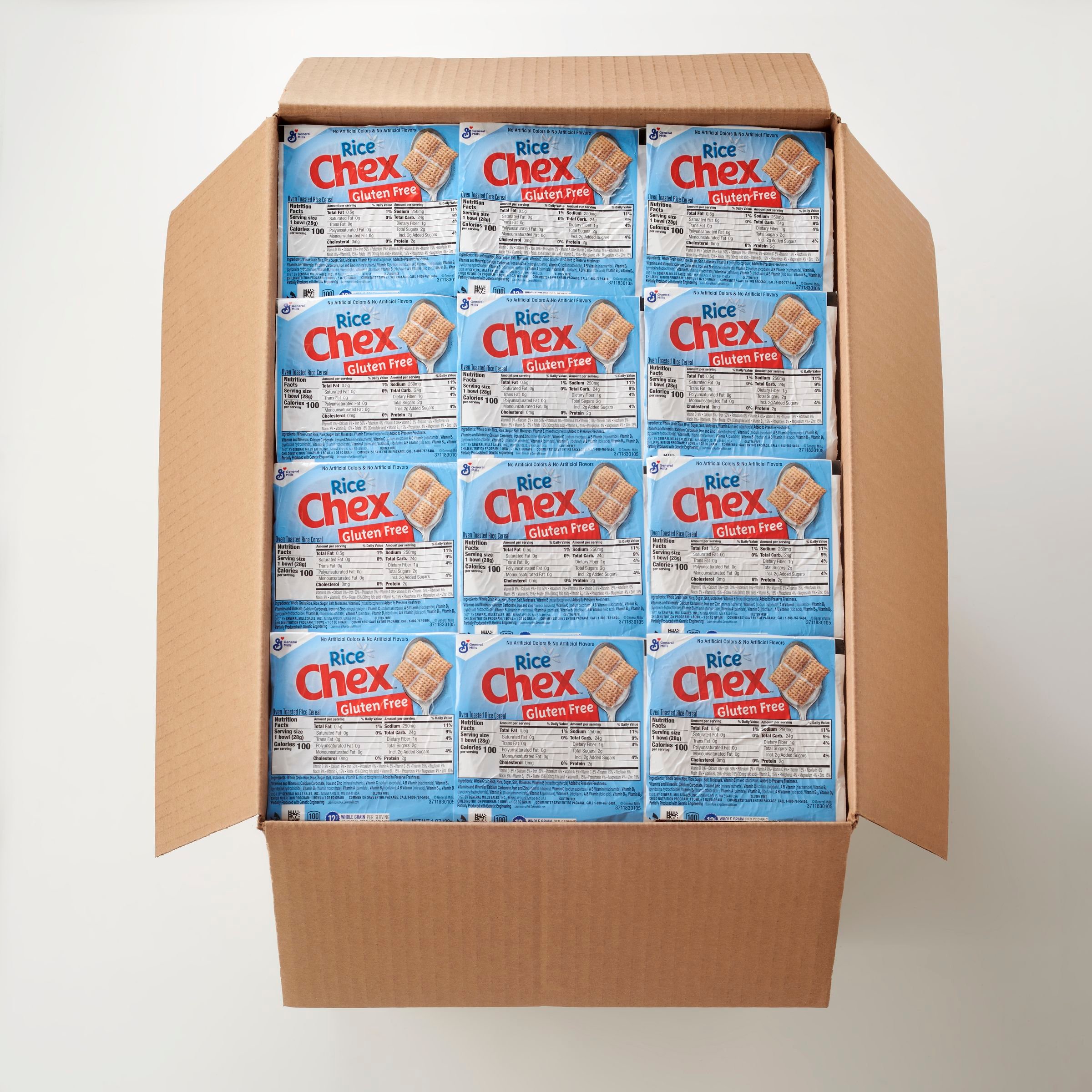  Open Case Rice Chex(TM) Cereal Single Serve Bowlpak (96 ct) 1 oz