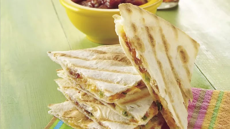 Quick Grilled Quesadilla