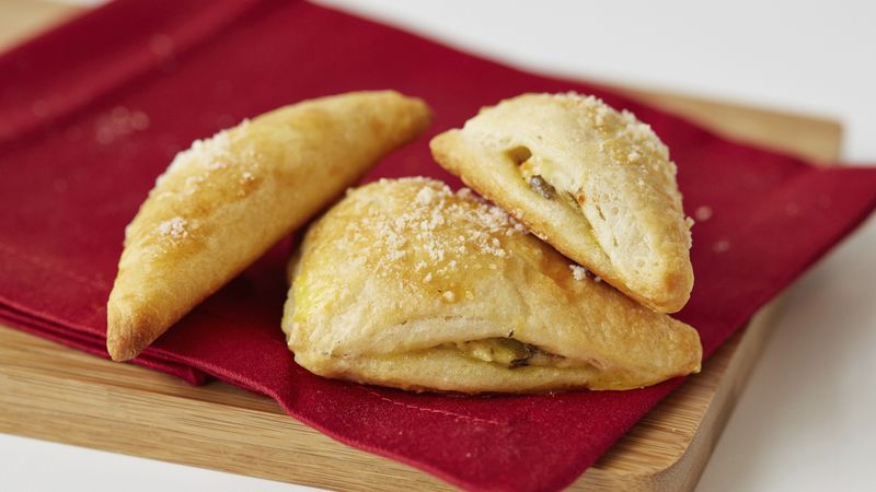 Cheese Crescent Triangles