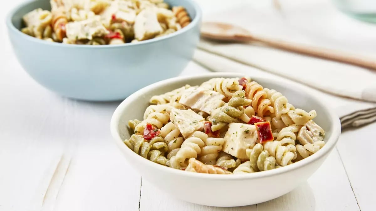 Dijon Chicken and Pasta Salad