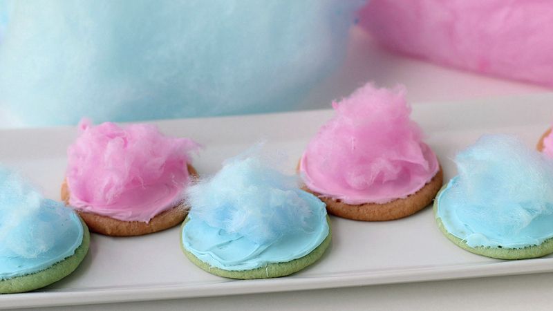 Cotton Candy Cookies