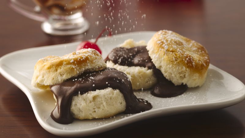  Biscuits with Chocolate Gravy