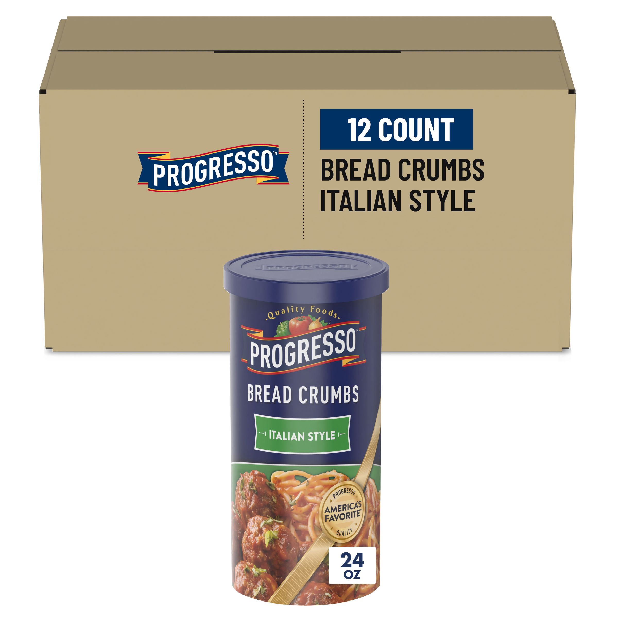  Case Optimized Hero Progresso(TM) Bread Crumbs Italian Style (12 ct) 24 oz