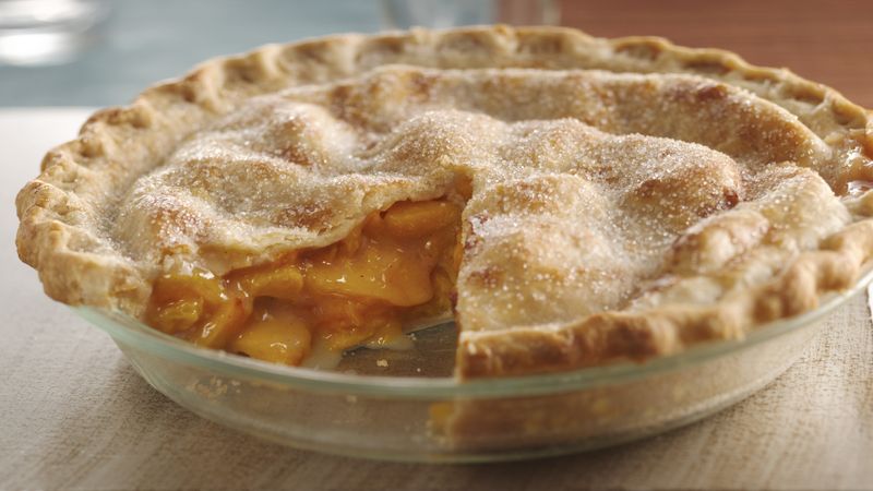 Fresh peach pie online recipe