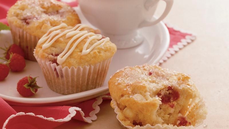Raspberry-White Chocolate Muffins