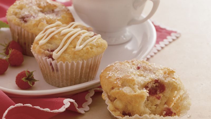 Raspberry-White Chocolate Muffins
