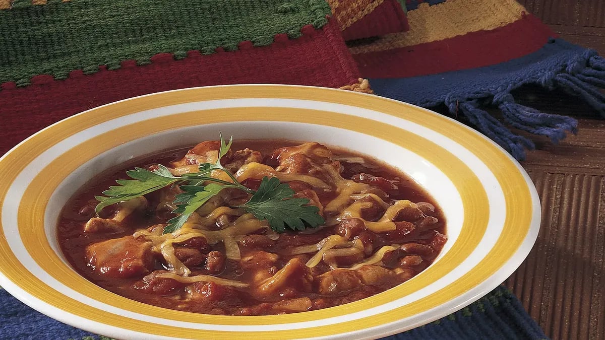 Spicy Chicken Chili