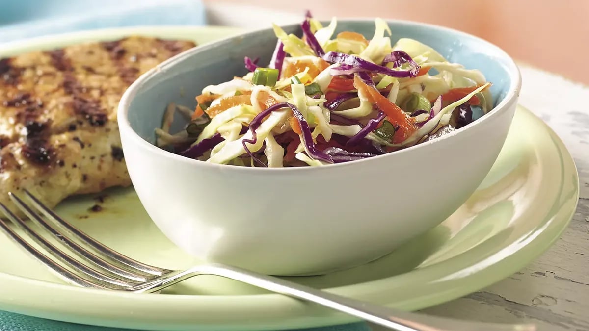 Sweet and Sour Cabbage Slaw