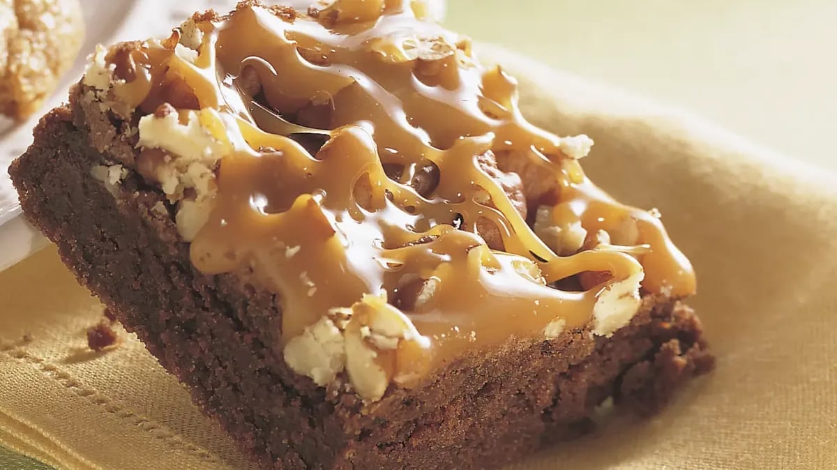 Caramel Pecan Brownies