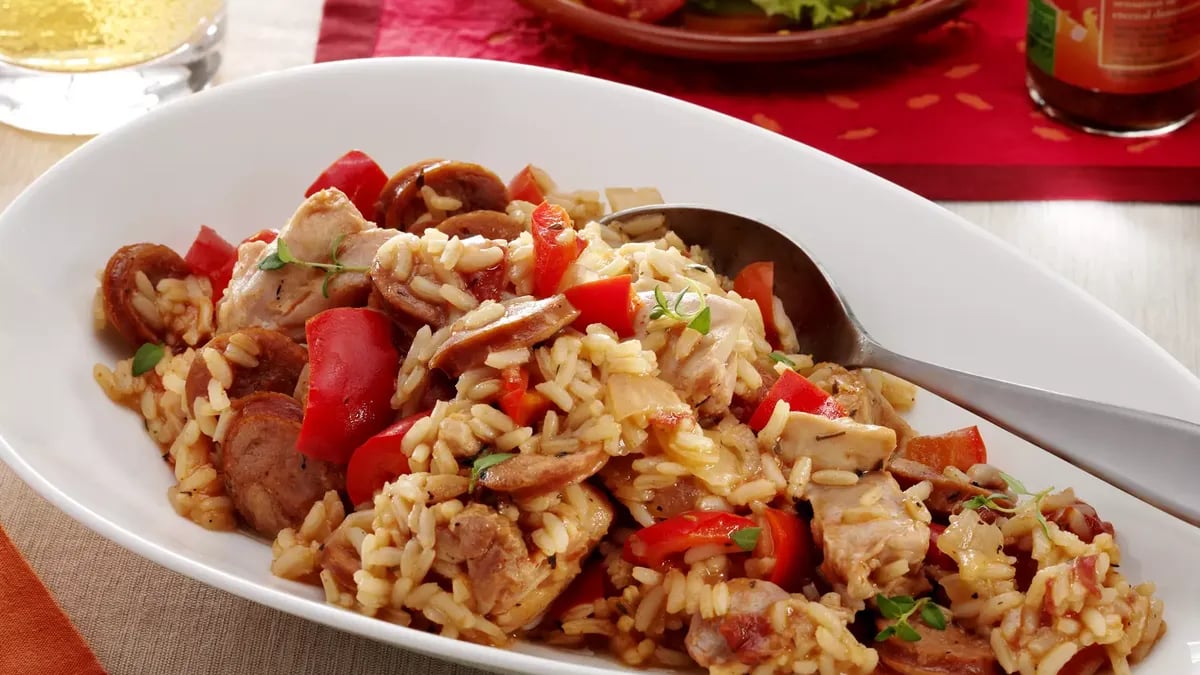 Chicken and Sausage Jambalaya