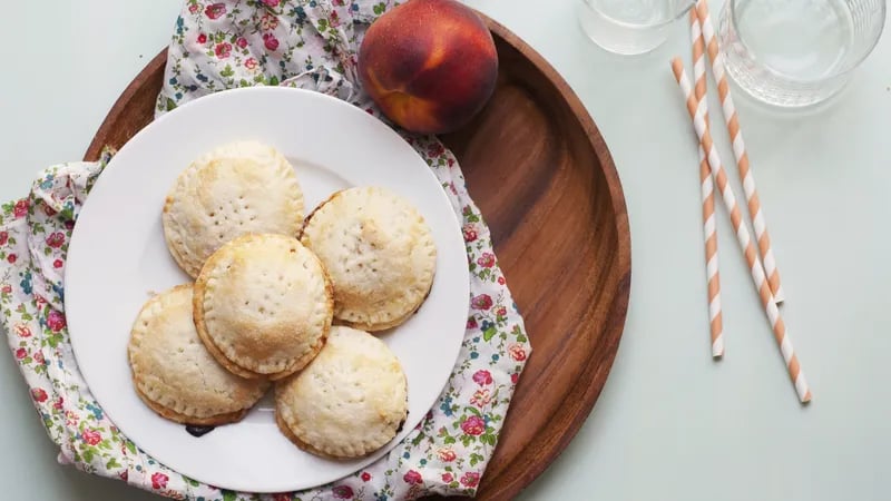 Peach and Cream Cheese Hand Pies