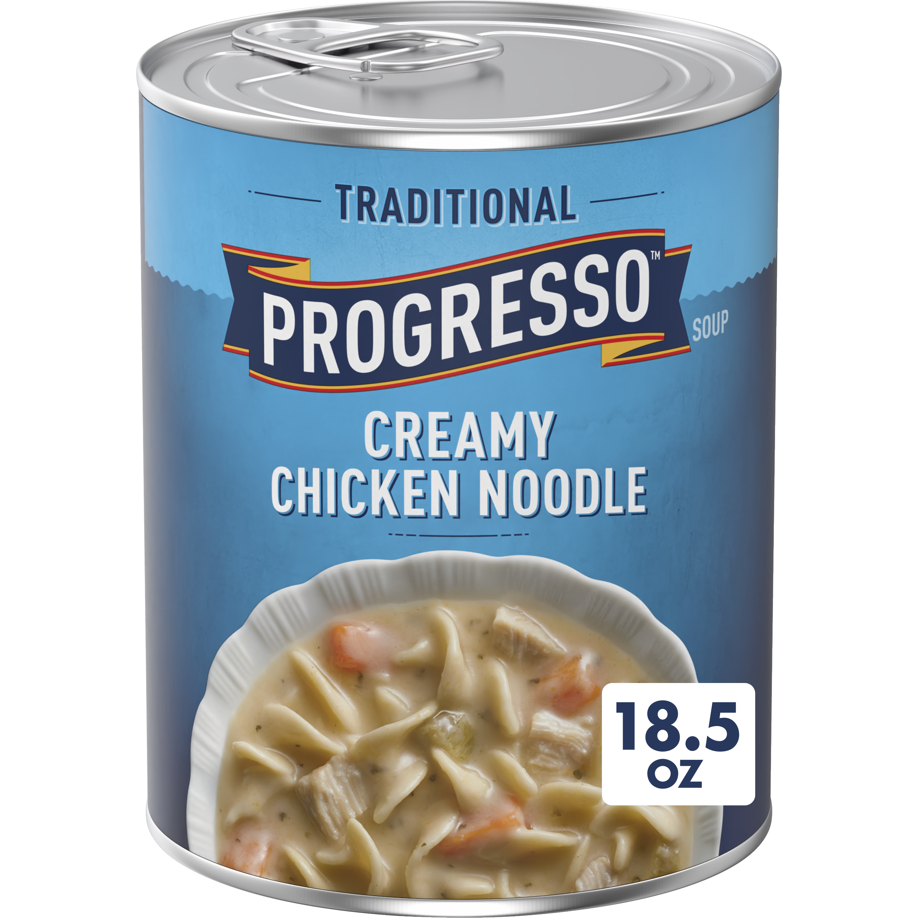 Traditional Creamy Chicken Noodle | Canned Soup | Progresso