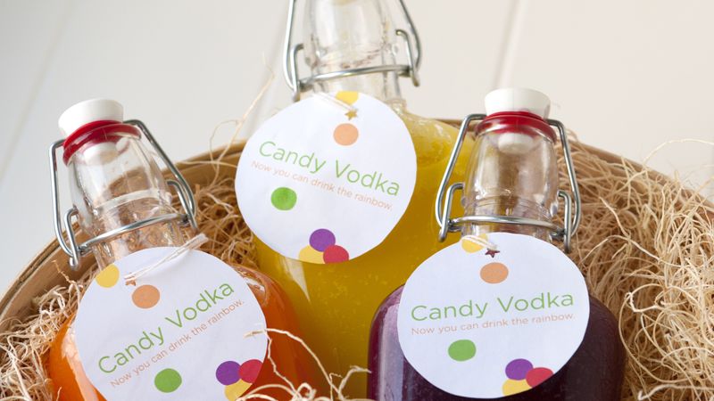 Candy-Infused Vodka