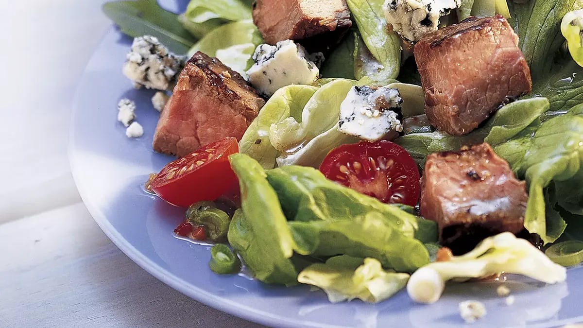 Beef and Blue Cheese Salad