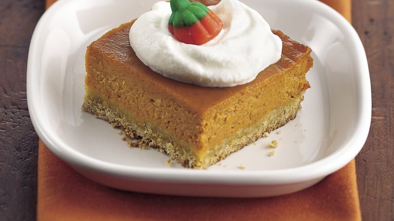 Honey-Pumpkin Dessert Squares