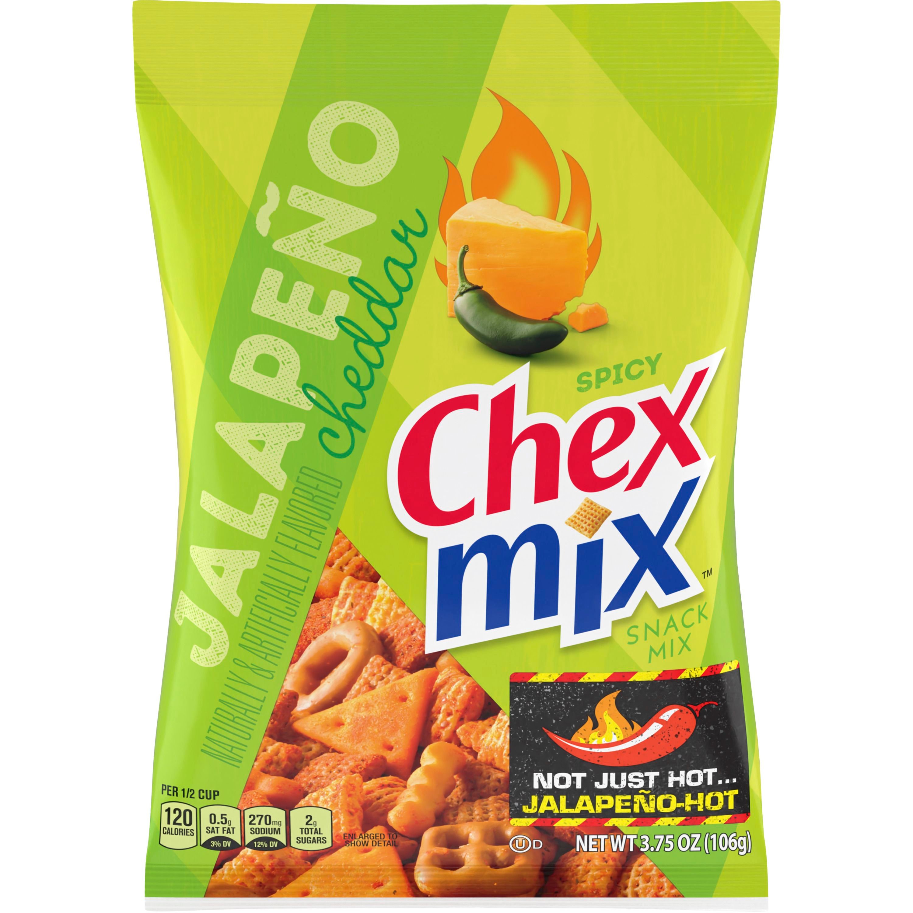 Front - 3D Chex Mix(TM) Snack Mix Jalapeño Cheddar (8 ct) 3.75 oz