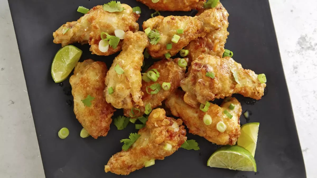 Green Coconut Curry Hot Wings