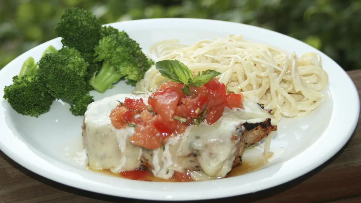 Caprese Pork Chops