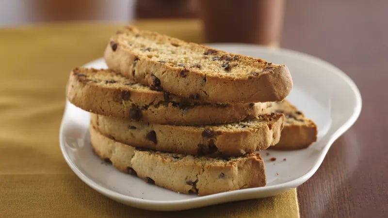 Banana-Chocolate Chip Biscotti