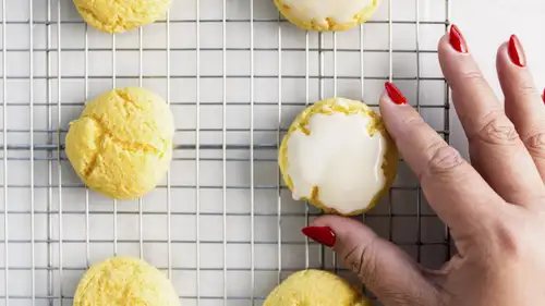 Cake Mix Gooey Butter Lemon Cookies